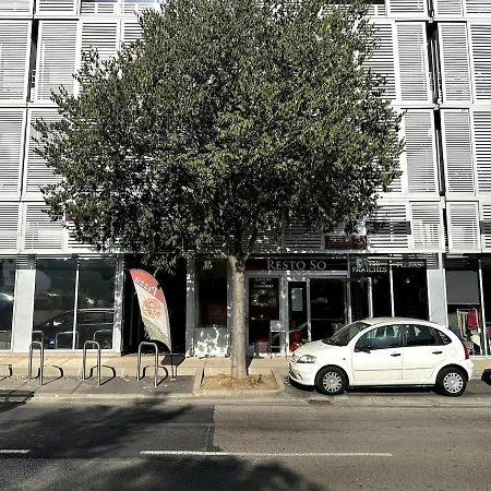 Lägenhet Lumineux 2ch Proche Pres D'arenes Avec Wifi Tv Et Patio Montpellier
