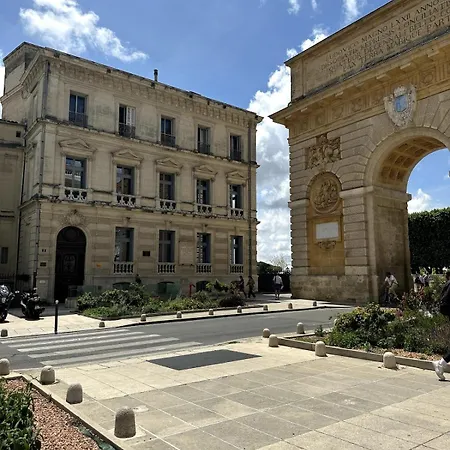 Lägenhet Lumineux 2ch Proche Pres D'arenes Avec Wifi Tv Et Patio Montpellier