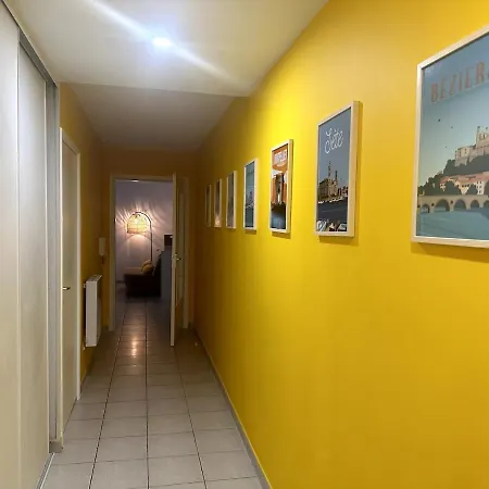 Lumineux 2ch Proche Pres D'arenes Avec Wifi Tv Et Patio Montpellier