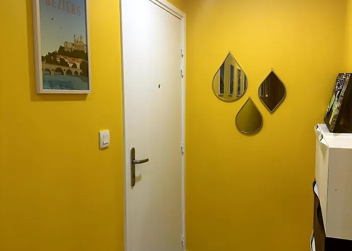Lumineux 2ch Proche Pres D'arenes Avec Wifi Tv Et Patio * Montpellier